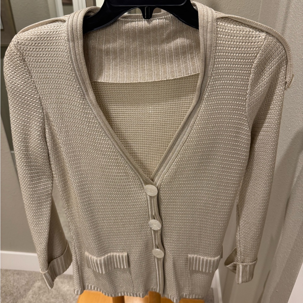 Escada Two -Way Knit Cardigan -